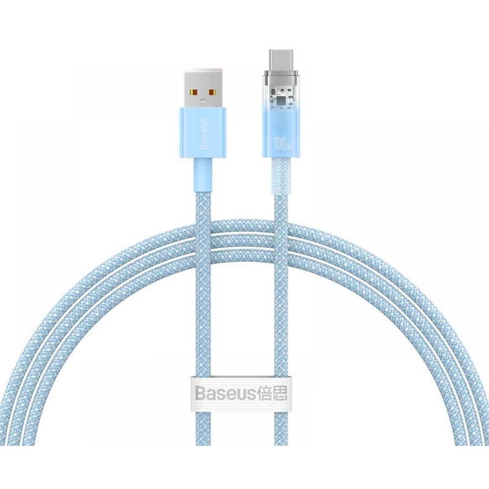 Cable Quick Charge USB - C Baseus Flash, 6A,1m - Blue - Saif Al Najmi KwData CablesBaseusSaif Al Najmi KwCATS010403131904Cable Quick Charge USB - C Baseus Flash, 6A,1m - Blue - Saif Al Najmi Kw